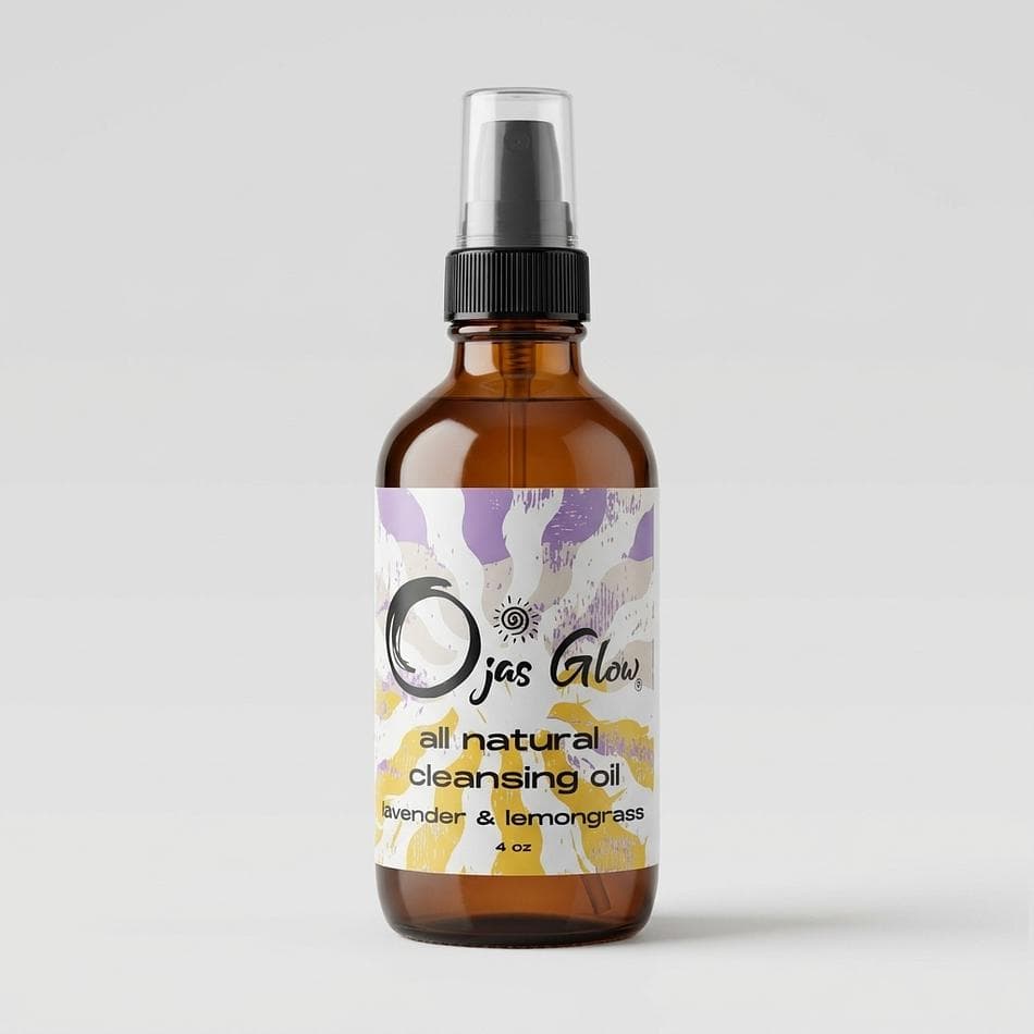 Facial Cleansing Oil, Castor + Hemp Seed + Rosehip, Makeup Melting Barrier-Safe Cleanse, 2-Variant Scent Options