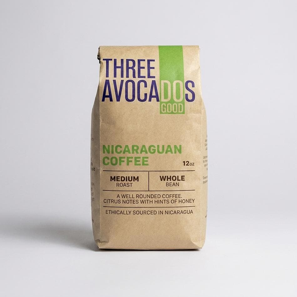 Coffee Subscription Bundle, Uganda & Nicaragua, Bold + Smooth Daily Brew, 2 x 12oz Bags (Whole Bean or Ground)