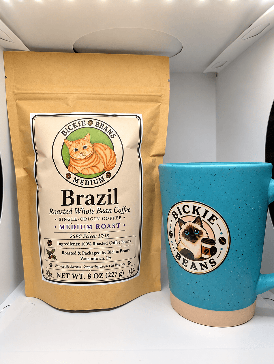 Brazill Medium Roast 8 oz bag