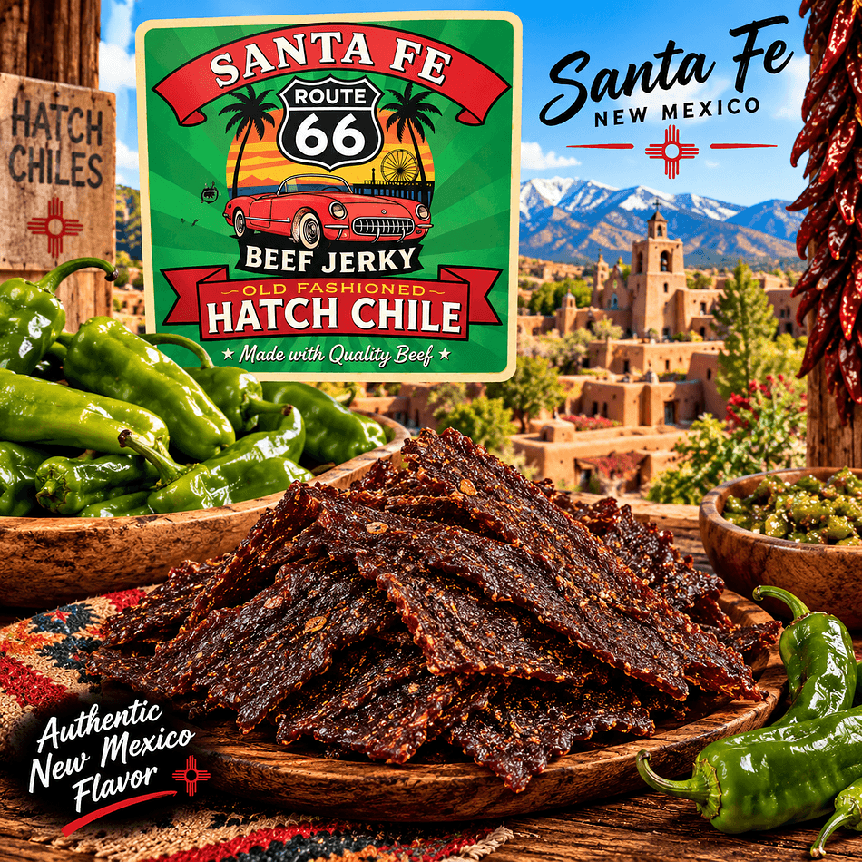 Santa Fe Hatch Chile Old Fashioned Beef Jerky