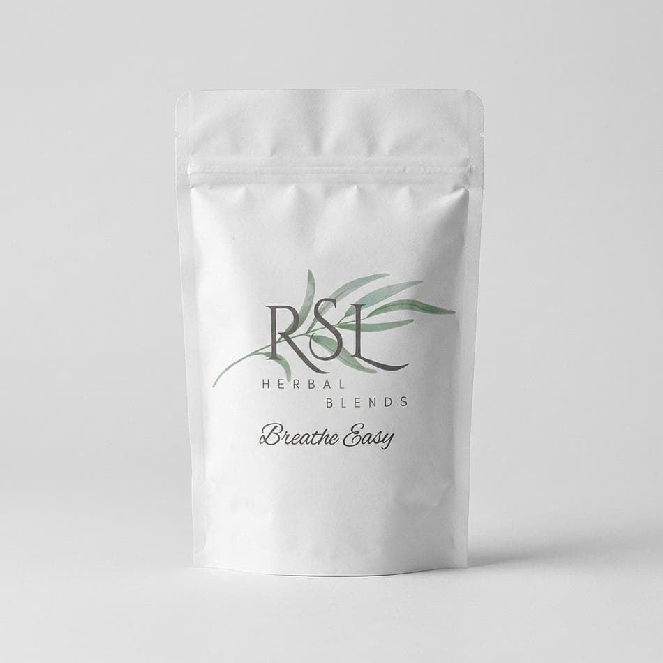 Herbal Respiratory Support Tea, Breathe Easy Blend, Soothes Throat & Clears Airways, 45-Day Supply, Loose Leaf