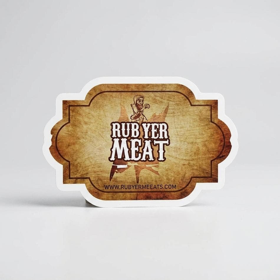 Vinyl Sticker, Bubble-Free Application, High Opacity, 95µ Thick, 3x3 in / 4x4 in / 5.5x5.5 in