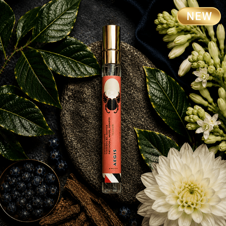Aegis Floral & Earthy Travel Perfume - Tuberose, Patchouli & Juniper - 10ml Eau de Parfum Spray