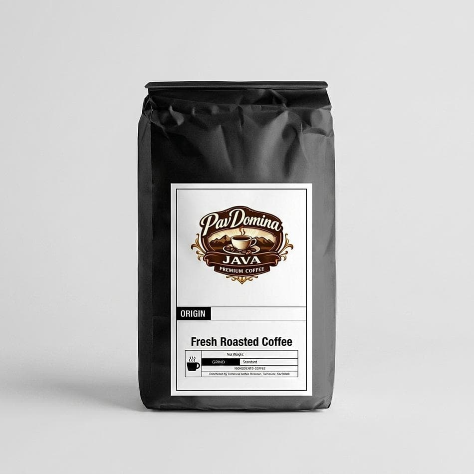 Single Origin Papua New Guinea Coffee, Bourbon & Typica, Medium Roast, Caramel Honey Fruit Notes, 12 oz