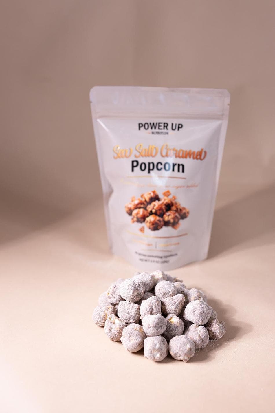 No Sugar Added Caramel Sea Salt Popcorn,  Gluten-Free, Ready-to-Eat Bag