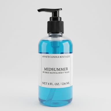 Bubble Bath & Body Wash, Airy Floral + Aquatic Scent, Gentle Cleanser, Soft Skin, 1 Bottle (Size Not Listed)