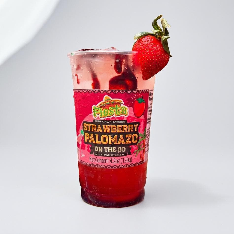 Strawberry Cocktail Mixer Cup, Ready-to-Mix Drink Base, Bold Strawberry Flavor, Single-Serve Cup (1 ct)