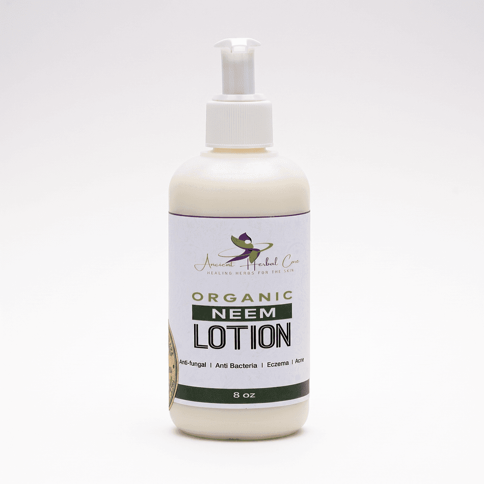 Neem Body Lotion, Organic Neem Oil, Soothes Itchy Irritated Skin, For Eczema-Prone Skin, 1 Bottle