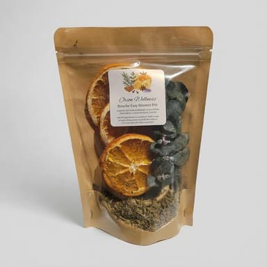 Simmer Pot Kit, Lemon & Orange with Eucalyptus, Peppermint & Rosemary, Breathe Easy Aroma, 1 Pouch