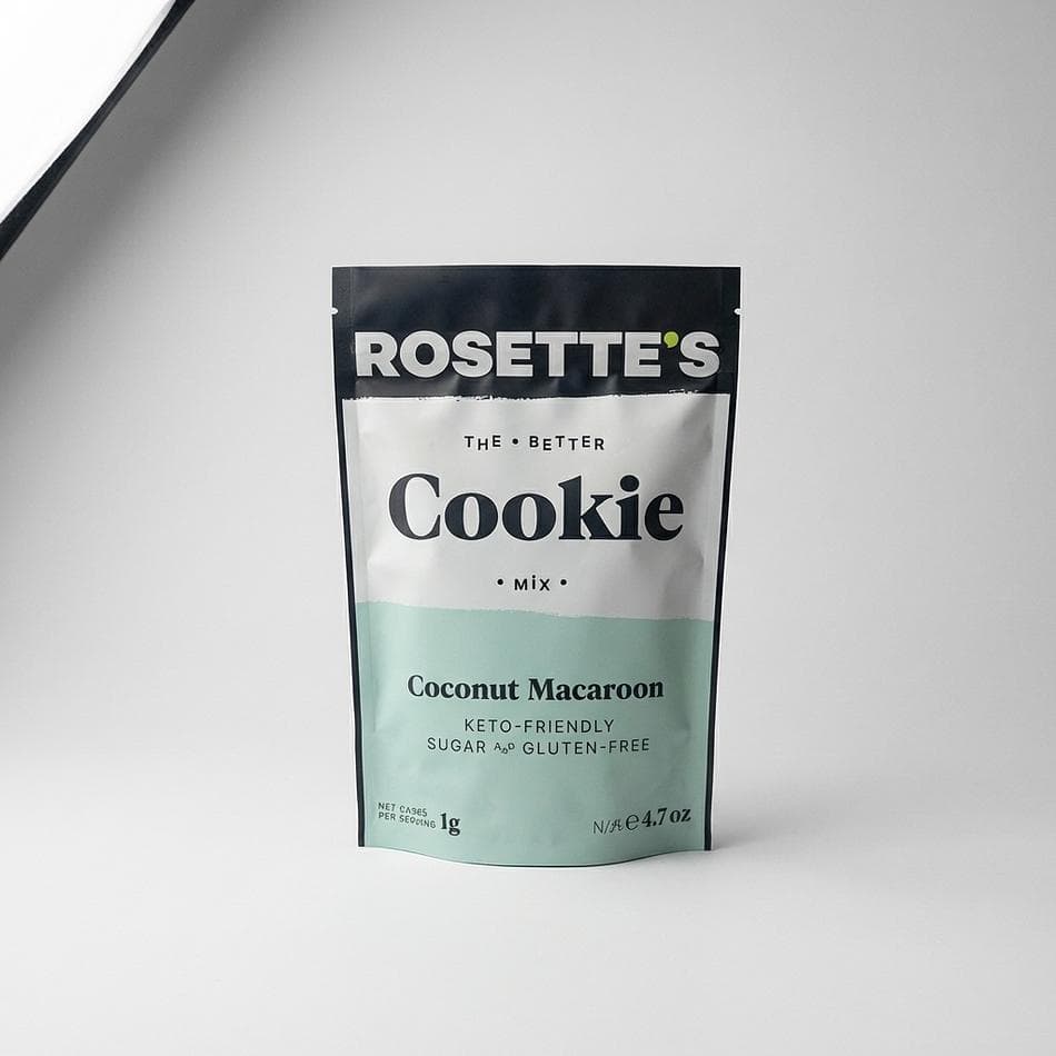 Keto Cookie Baking Mix Variety Pack, Sugar-Free & Grain-Free, 5-Box Bundle (Choc Chip, PB, Sugar, Macaroon, Pistachio Shortbread)