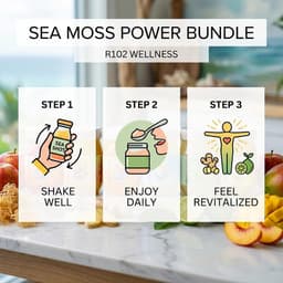 Sea Moss Power Bundle - 5 Shots + Custom Gel-3