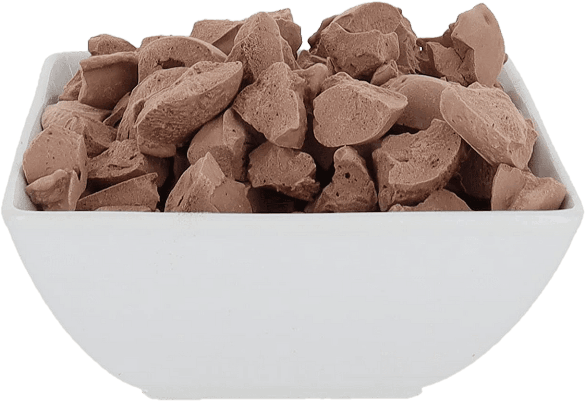 Freeze-Dried Ice Cream Bits, Chocolate, No-Melt Crunchy Snack, Shelf-Stable, Resealable Bag (1 oz)