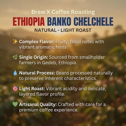 Ethiopia Banko Chelchele, Natural - Light Roast-3