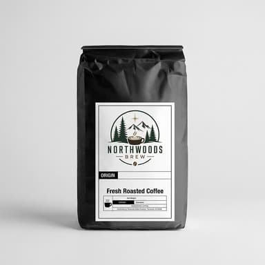Single Origin Tanzania Coffee, Bourbon & Kent, Medium-Light Roast, Floral Pear Jasmine Strawberry Notes, 12 oz