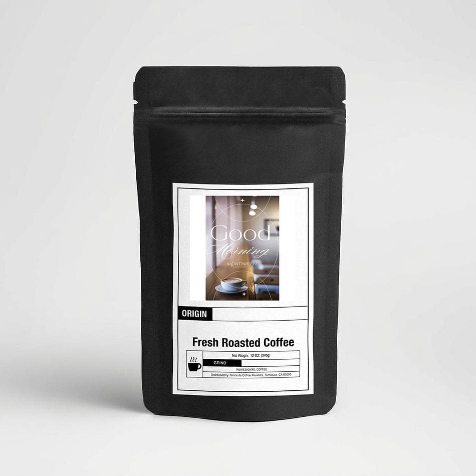 Medium-Dark Roast Coffee Blend, African Arabica, Fruity & Floral Chocolate Notes, Whole Bean or Ground, 12oz