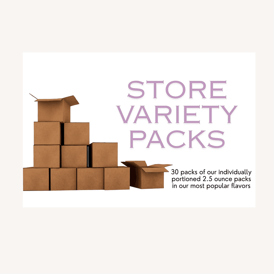 Gourmet Snack Mix Variety Pack, 5 Flavors, Retail-Ready 2.5 oz Bags, 100 Count (20 Each Flavor)