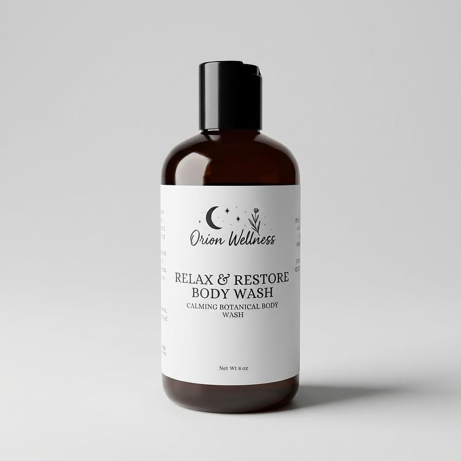 Aromatherapy Body Wash, Essential Oils, Gentle Non-Stripping Cleanse, Sensitive Skin, 2 Scents