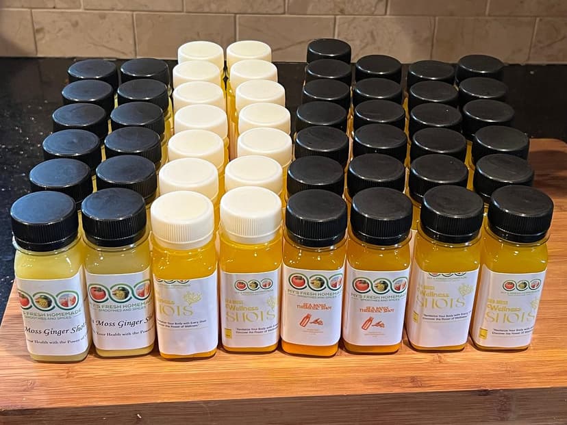 Handcrafted Sea Moss Ginger Shots 14 Of 2 Oz - Image 2