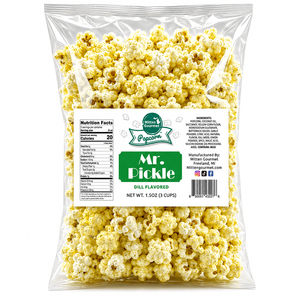 Mr. Pickle - Small Batch Gourmet Popcorn