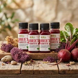 21‑Day Sea Moss + Beet Wellness Shots (42 × 2oz) | Organic, Vegan | Refrigerated-2