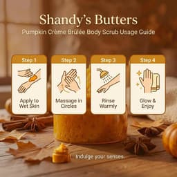 Pumpkin Crème Brûlée Body Scrub (8 oz)-2