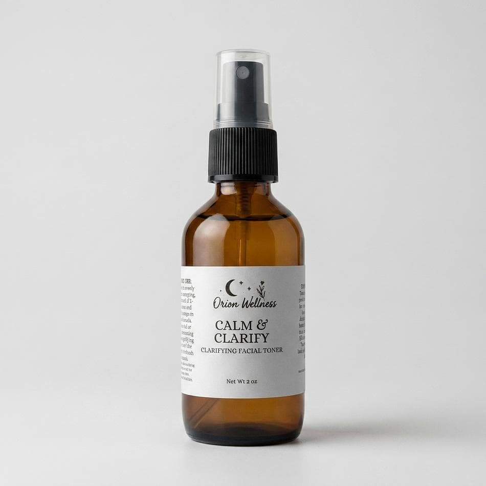 Clarifying Facial Mist, Tea Tree + Rosemary + Lavender, Pore-Clearing BHA (Willow Bark), Acne-Prone Skin, 2 fl oz