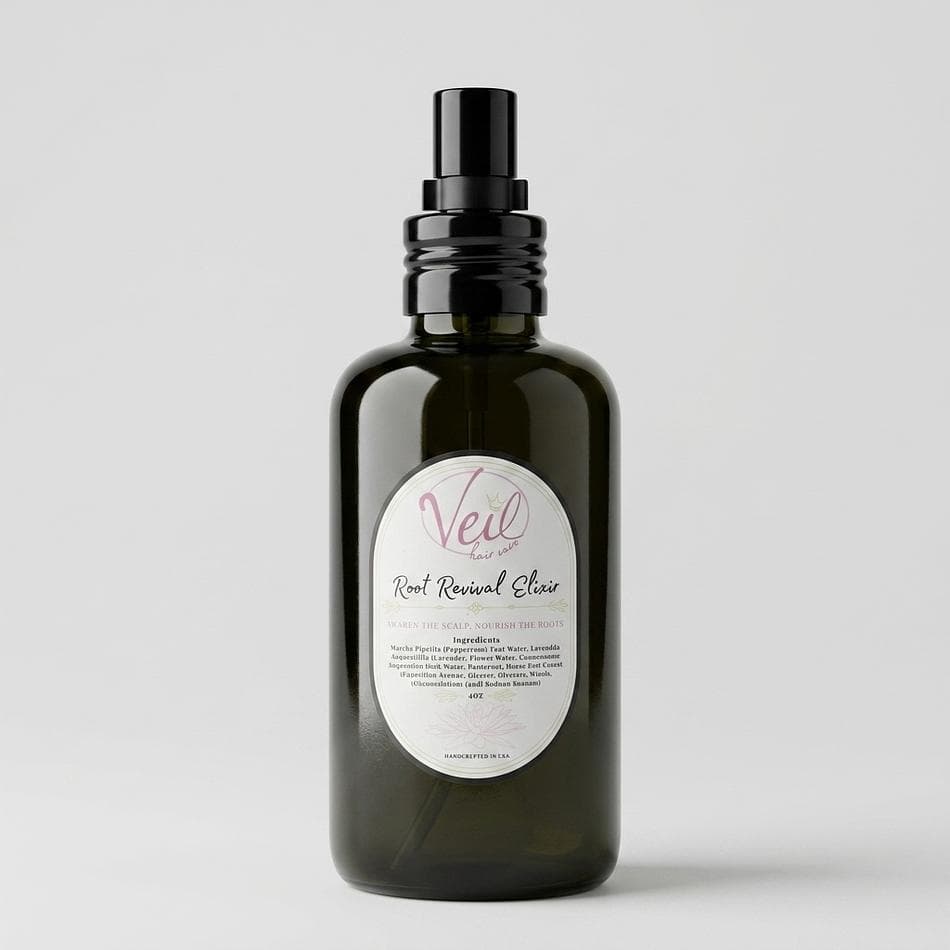 Botanical Scalp Tonic, Peppermint & Lavender Water + Panthenol, Refreshing Root Support, 4 oz Leave-In