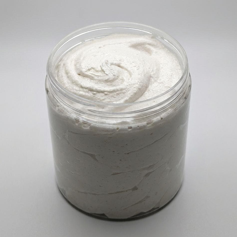 Foaming Sugar Scrub, White Sugar & Sunflower Oil, Exfoliating + Hydrating Cleanse, 6 oz Jar