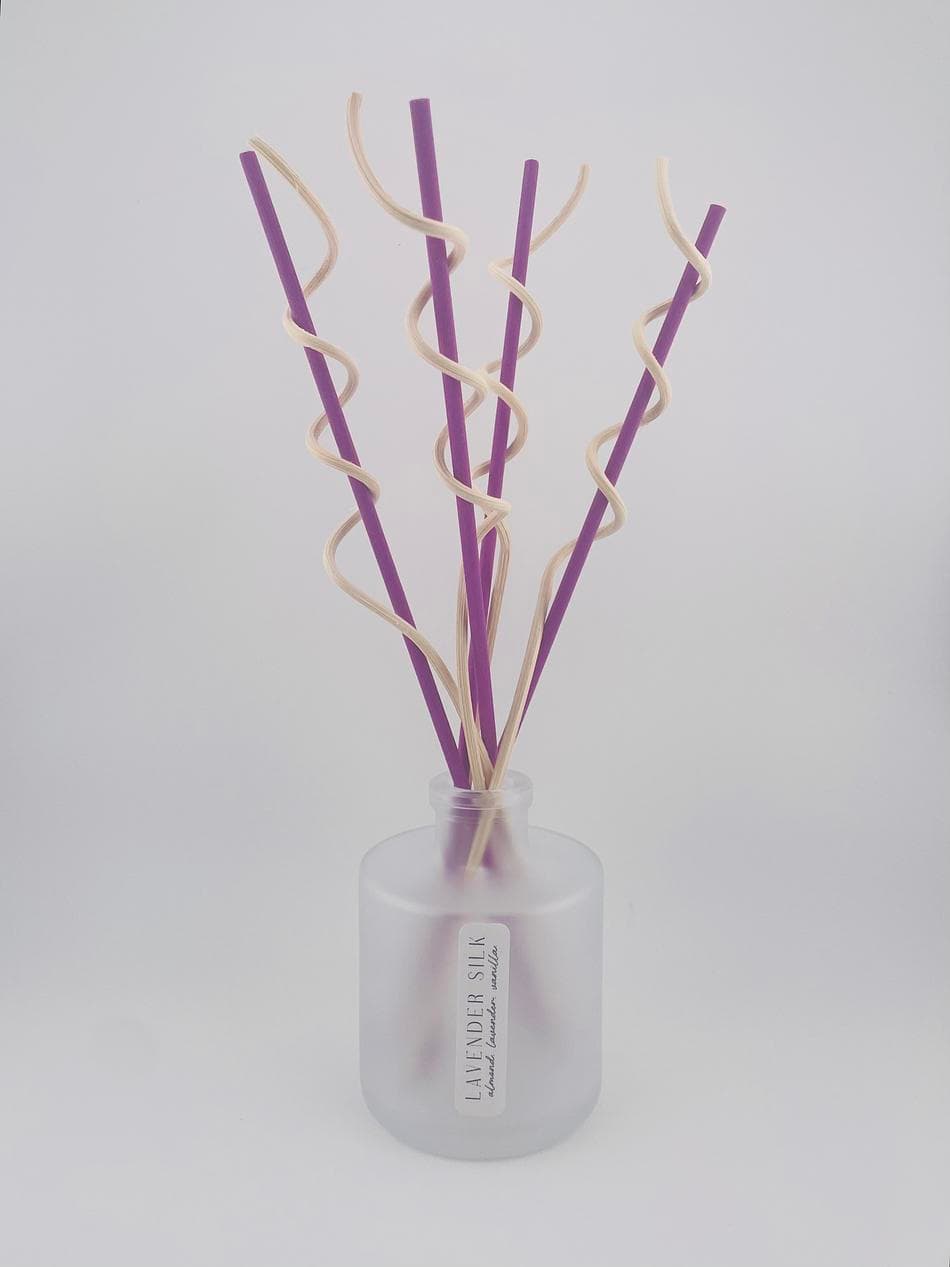 LAVENDER SILK | 6fl oz. Reed Diffuser | Almond. Lavender. Vanilla.