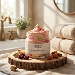 Pistachio Cherry Almond Beard & Body Butter (8 oz)-1