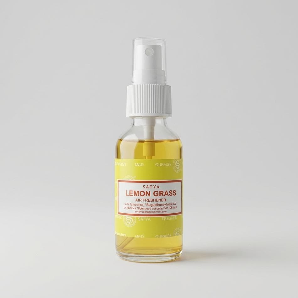 Lemongrass Room Spray Air Freshener, Fragrance Oils, Odor Neutralizing, Travel Mist Spray, 1 fl oz (30 ml)