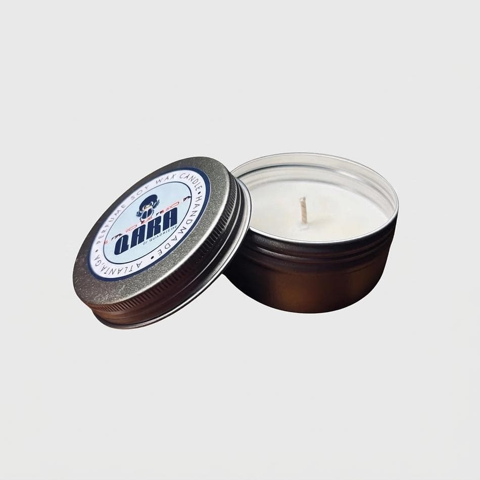 DEW Travel Tin Candle, Coconut Soy Wax, Ozone Apple Eucalyptus Patchouli, Fresh Clean Scent, 3 oz (85 g)