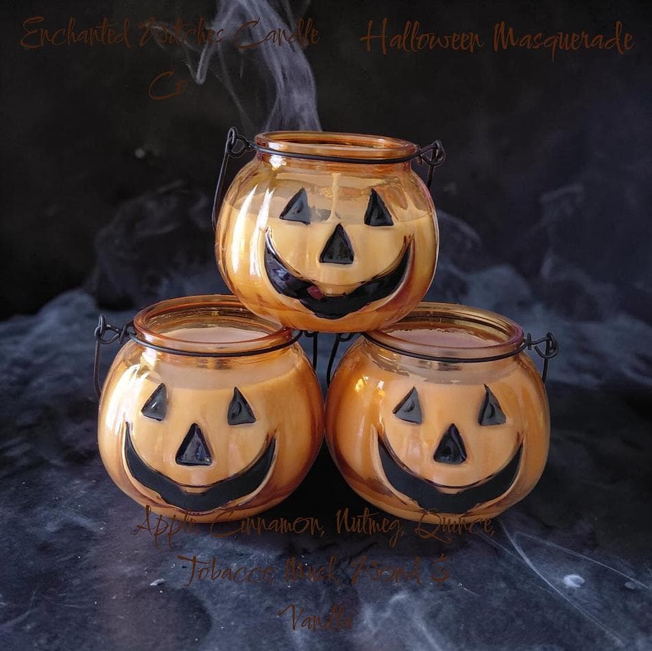 Halloween Masquerade Candles
