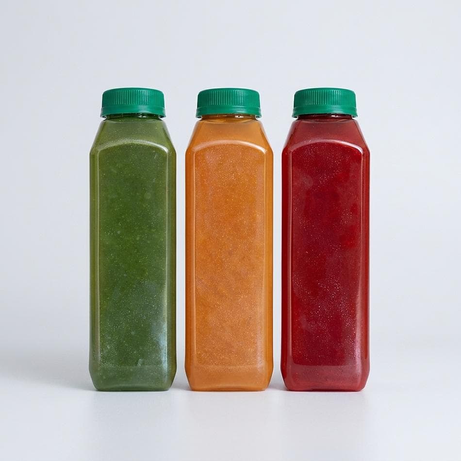 Cold-Pressed Immunity Juice Pack, Ginger & Turmeric, Immune Support, 3 or 6 Bottles + Seamoss Gel Option