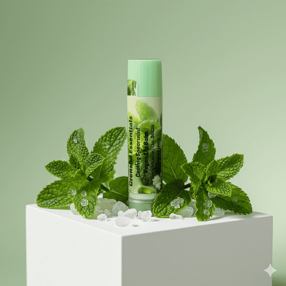 Cooling Spearmint Vegan Lip Balm