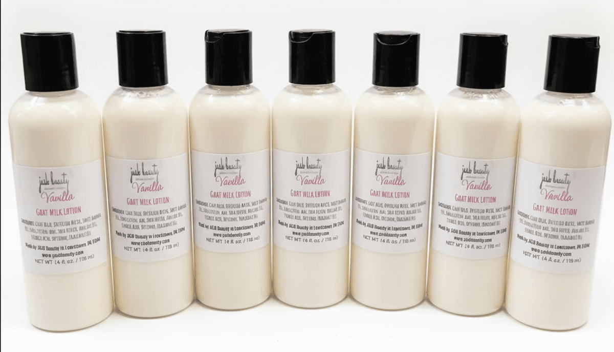 Vanilla Handcrafted Goat Milk Lotion Collection - 4 oz