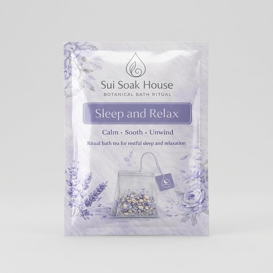 Herbal Bath Soak Gift Set, Epsom Salt & Colloidal Oats, Relaxation & Muscle Relief, 4-Pack Bundle