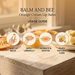 Orange Cream Lip Balm-5