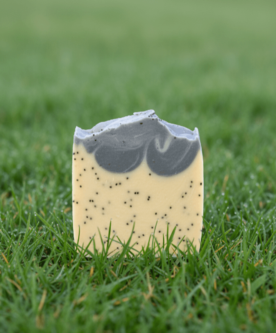 Calendula, Chamomile & Charcoal Goat Milk Bar Soap