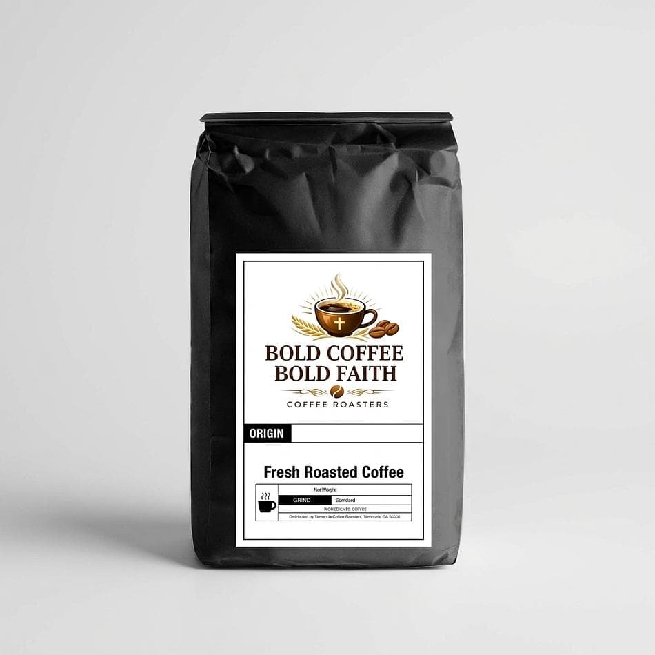 Peru Single Origin Coffee Beans, Washed Arabica, Salted Caramel & Citrus Notes, Medium Roast, 12 oz Bag