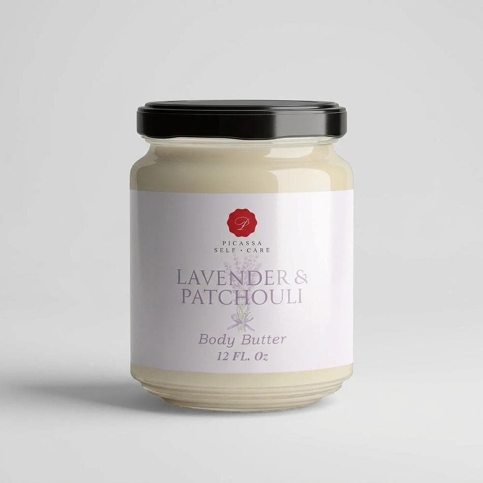 Whipped Body Butter, Shea + Mango + Cocoa + Coconut + Almond Oils, Deep Moisture for Dry Skin, 9 oz Jar/Pump
