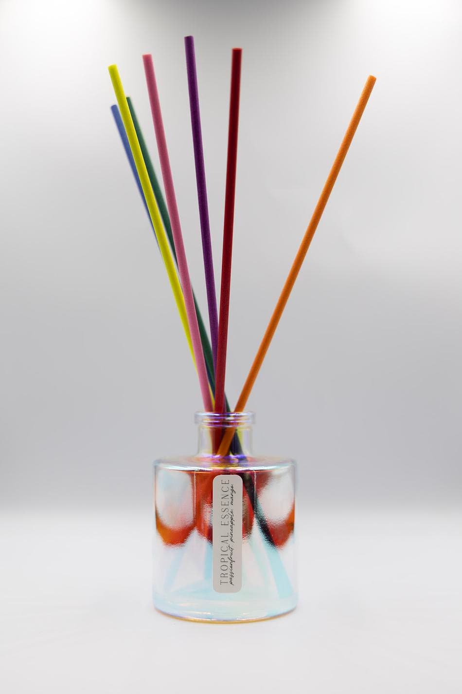 TROPICAL ESSENCE | 6fl oz. Reed Diffuser | Passionfruit. Pineapple. Mango