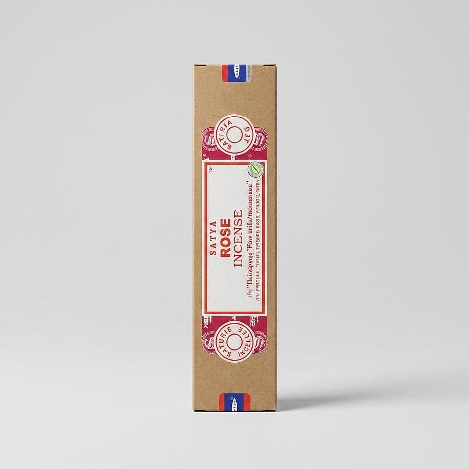 Rose Incense Sticks, Natural Aromatic Blend, Calming Aromatherapy for Meditation, 15g Box (Approx. 12–15 Sticks)