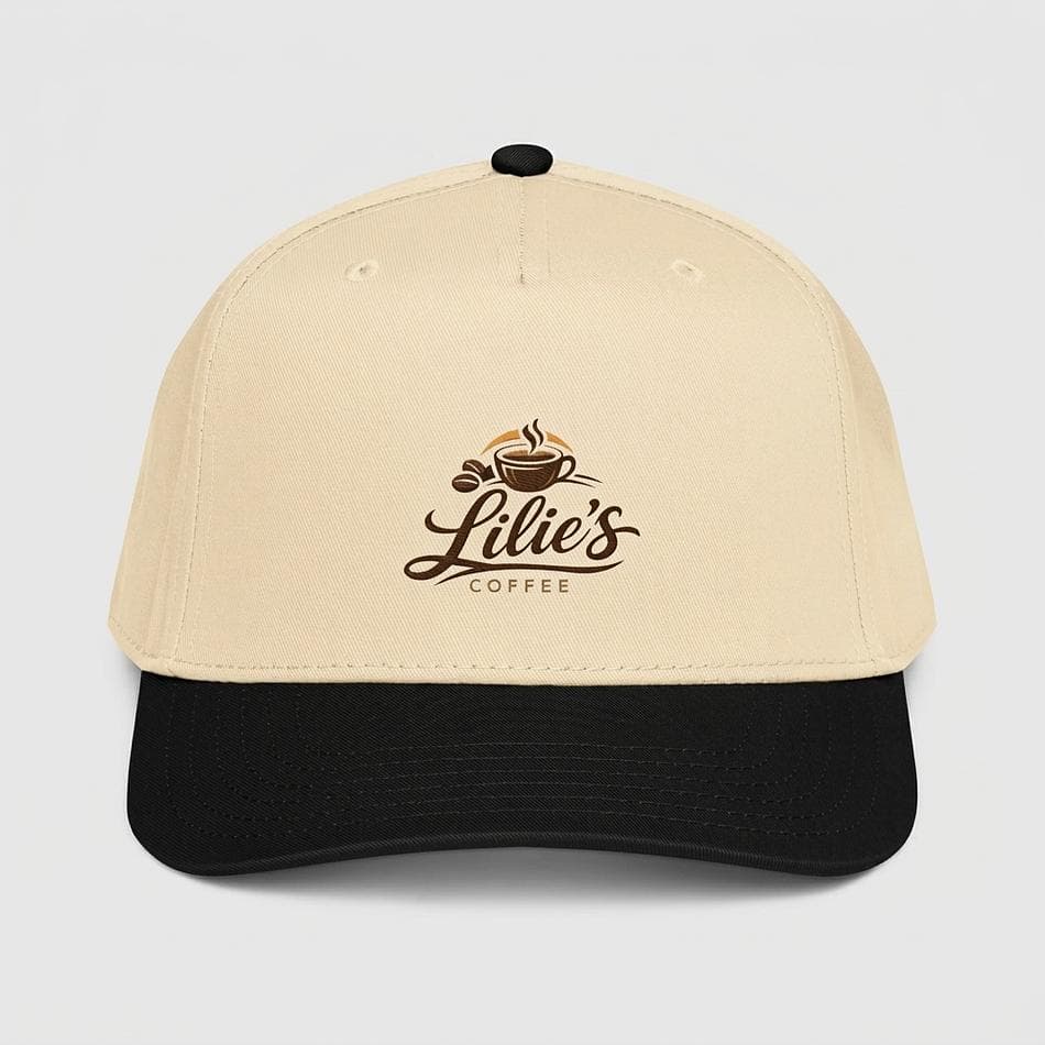5-Panel Snapback Cap, 65/35 Poly-Cotton, Structured Front, Mid-Profile Fit, Adjustable Closure, 1 Hat