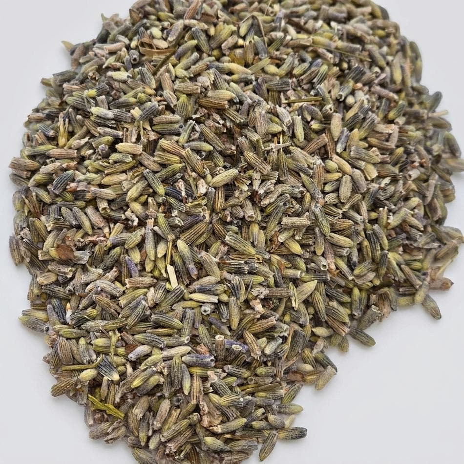 Dried Lavender Buds, Lavandula angustifolia, Calming Herbal Tea & Sachet Herb, Resealable Pouch, Net Wt __ oz
