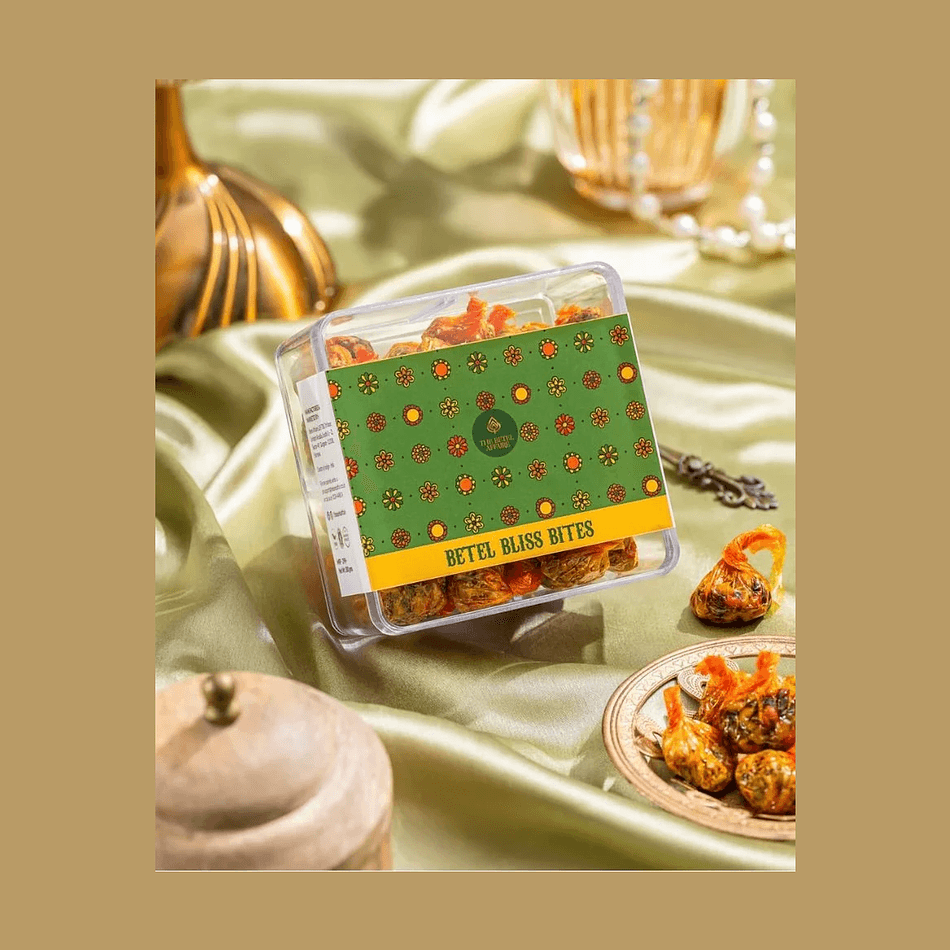 Meetha Paan Mouth Freshener Bites, Dates & Gulkand, Saunf Mix, Sweet Digestive Refreshment, 300g