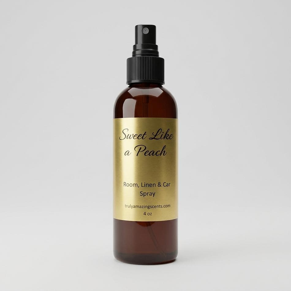 Peach Ring Room & Linen Spray, Premium Fragrance Oils, Odor Eliminator, Multi-Surface (Car/Fabric), Size Unknown