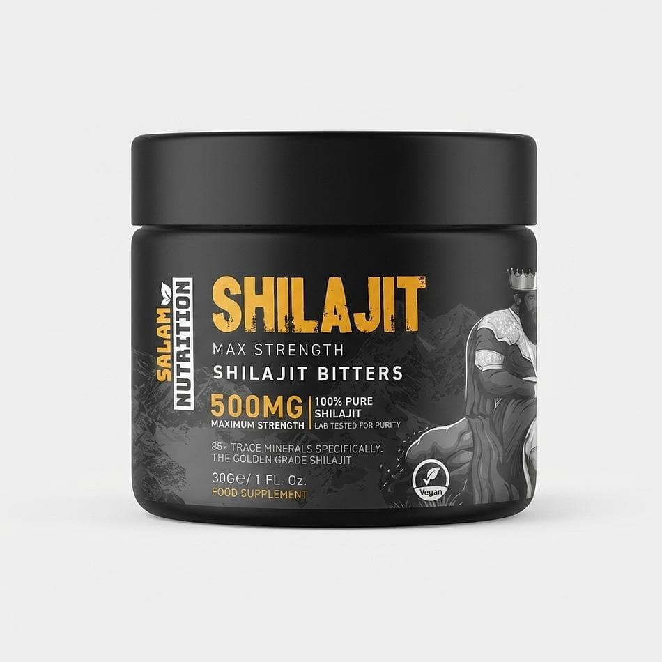 Himalayan Shilajit Resin, Golden Grade, Daily Energy & Vitality Support, 1 oz Jar