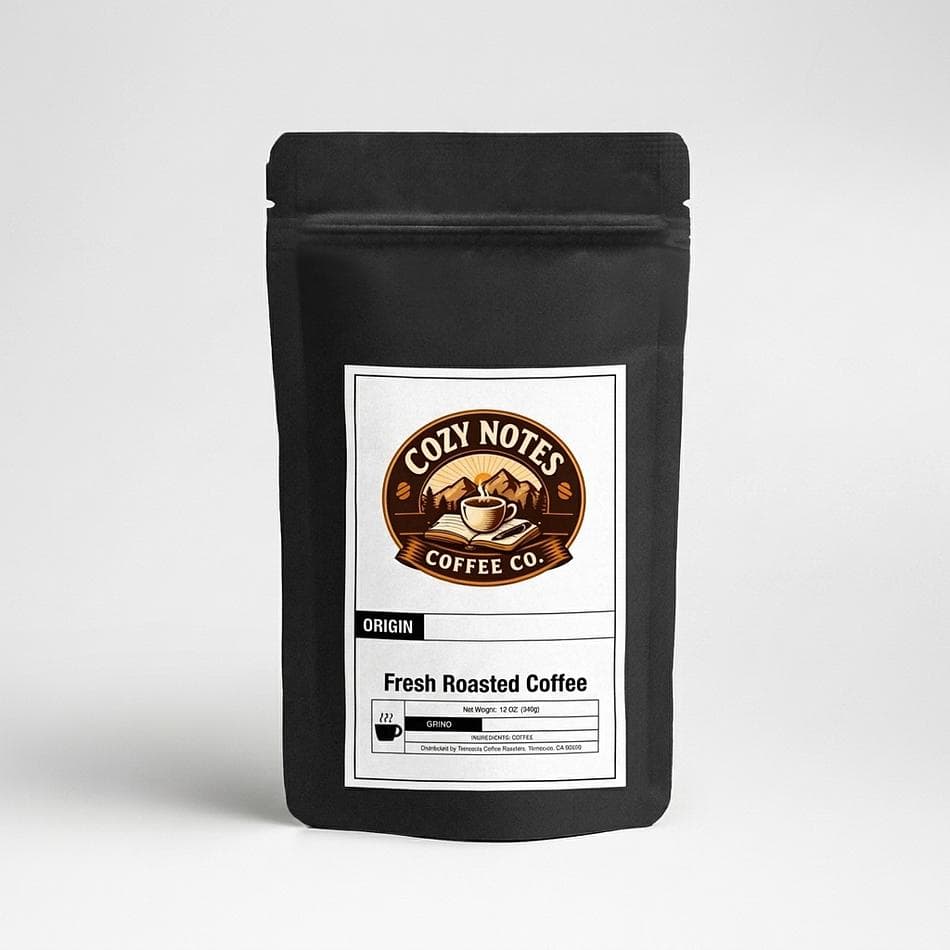 Medium Roast Coffee Blend, Southeast Asian Beans, Herbal Notes & Heavy Body, 12 oz Bag (Whole Bean or Ground)