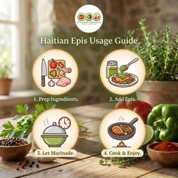 Haitian Homemade Organic Seasoning Spice Epis| Authentic 16 oz Seasoning Blend for Flavorful Dishes. Natural Premium Spice, My's Fresh Epis-3